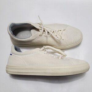 Rothys Unisex RS02 Shoes Men US M11 / W12.5 Lace Bone Sneakers